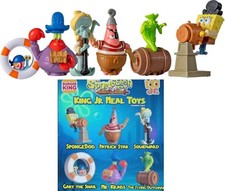 SpongeBob Burger King Meal Toy 6 Pack Complete Set Movie Promotion 2025