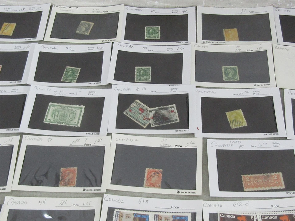 Nystamps Canada many mint NH old stamp collection high cost d13pe - Image 4 of 4