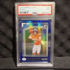 2024 PANINI DONRUSS OPTIC BLUE HYPER #209 BO NIX ROOKIE RC PSA 9