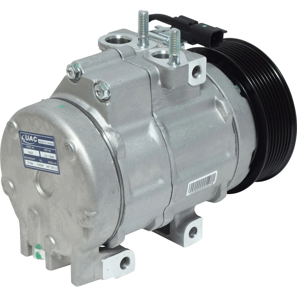 Compressor UAC A/C para 2011-2016 Ford F-250 Super Duty 6.7L - Imagem 3 de 4