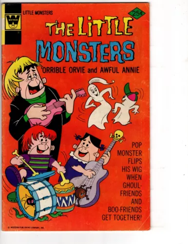 The Little Monsters #34 Whitman Variant Comic Book 1976!   Fine