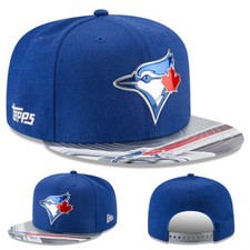 New Era MLB Toronto Blue Jays Snapback Topps Collaboration Customize Logo Cap