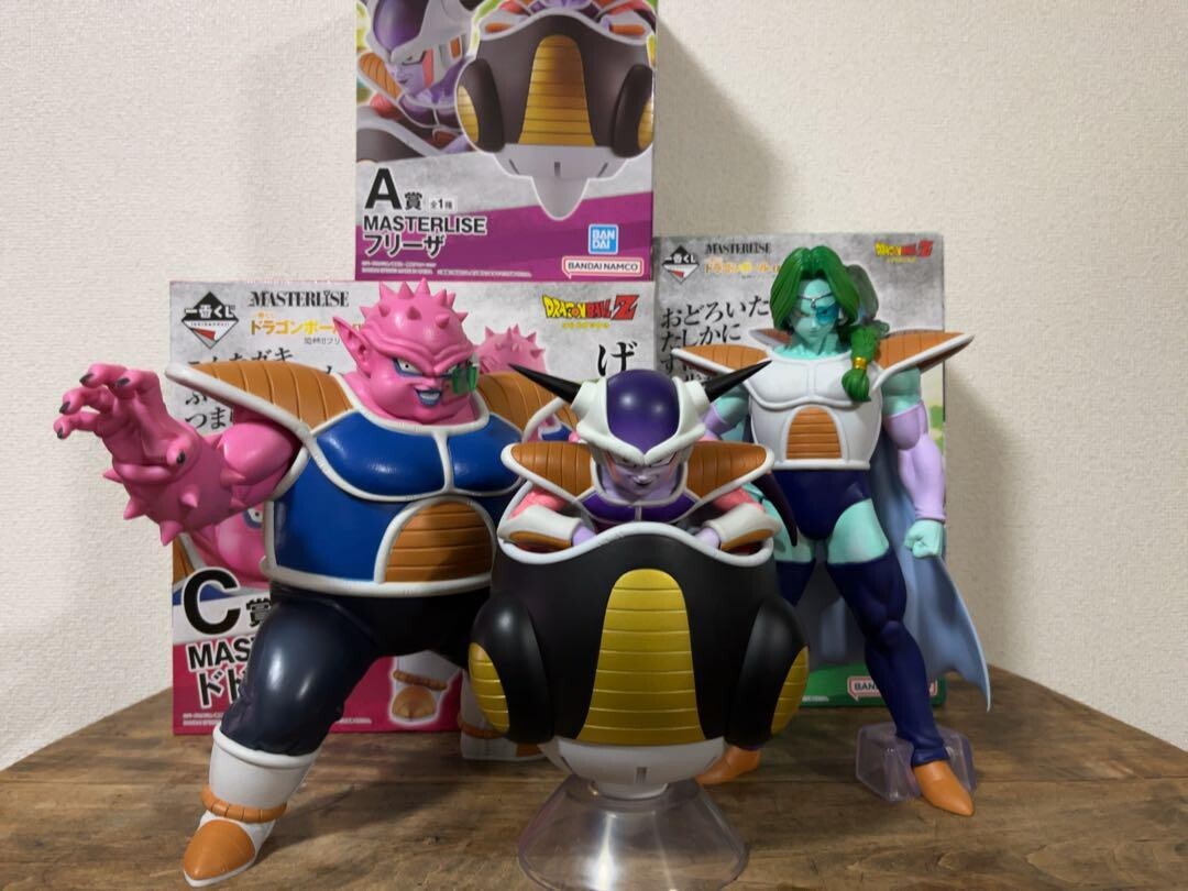 FIGURINE DRAGON BALL Ichiban Kuji MASTERLISE Peur Frieza Armée Zarbon
