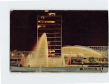 Postcard Fountain of Liberty International Park New York International Airport