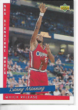 1993-94 Upper Deck Danny Manning Signature Moves Card