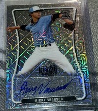2020 Leaf Metal Draft Silver Mojo #BARV1 Ricky Vanasco Auto XRC TIGERS!!!
