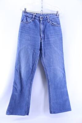 Vintage EDWIN MR. 50c Blue Jeans 29x31 Boot Cut or Mild Bell Bottom 107540045 KJ