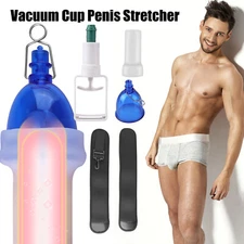 Vacuum Cup Pump Stretcher Penis Extender Enlarger Male Enlargement Growth