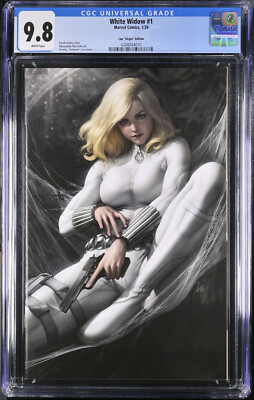 White Widow 1 Variante 1:100 Artgerm Virgin CGC 9.8   Marvel, 2024, UK Verkäufer  