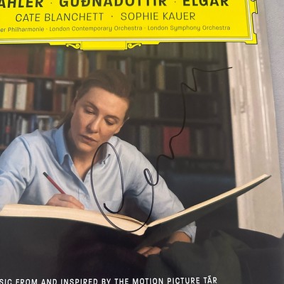 Cate Blanchett signed / handsigniert Tár Vinyl LP Sountrack