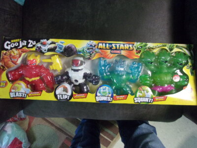 2022 HEROES OF GOO JIT ZU~ALL STARS 4-PACK~W/ULTRA RARE HYDRA~PANTARO +~NEW/PACK