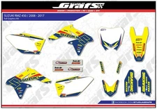 2008 2009 2010 2011 2012 2013 2014 2015 2016 2017 Graphics For SUZUKI RMZ 450 