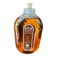 Method Squirt + Mop Wood Floor Cleaner *Almond 25 oz Squirt Bottle NEW 0.51 per fl oz