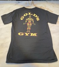 Golds Gym Men  s Medium T Shirt Body Building Fitness Wear