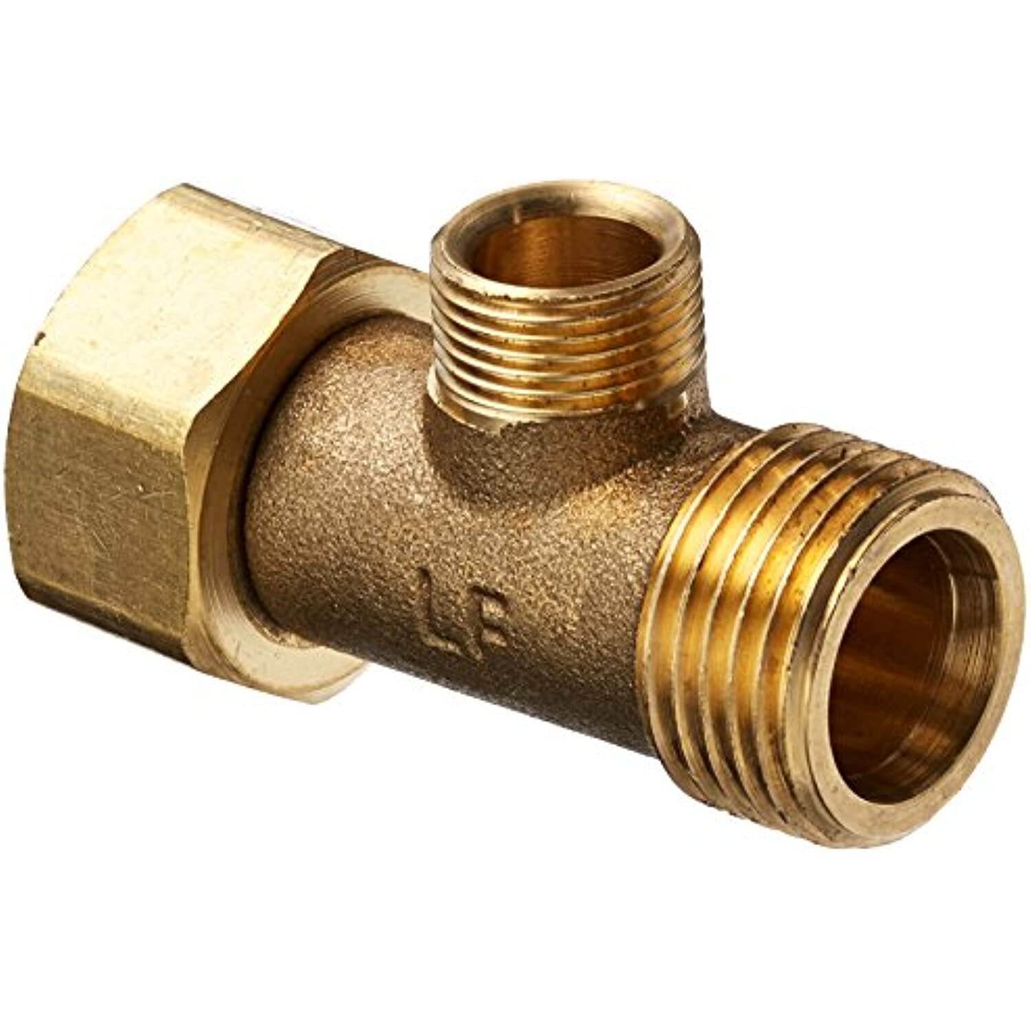 Plumb Pak PP2040LF Water Supply Connector Tee, 1/2 X 1/2 X 3/8 in, FIP