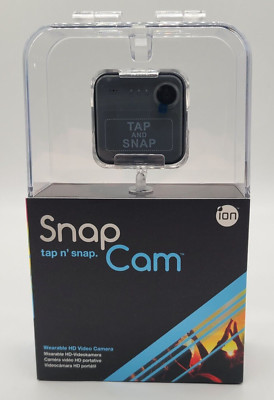 iON Tap N' Snap Cam Wearable HD Video Camera 1045 (Black)