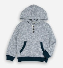 SOVEREIGN CODE Navarus Boys Pullover Hoodie Sweater Blue Big Boys Large 14 -16