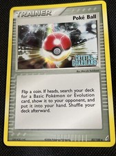 Pokemon - 1x Poke Ball 82/100 - Reverse Holo / EX Crystal Guardians LP