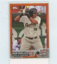 JOSE QUELIZ 2015 Topps Pro Debut Orange Parallel Rookie Card #D /25
