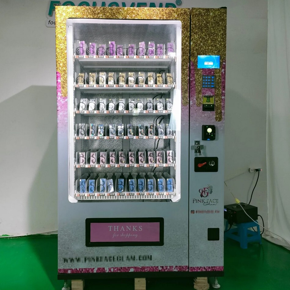 Large Snack/Makeup/Toy Non-Refrigerated Vending Machine, Customizable Wrap 