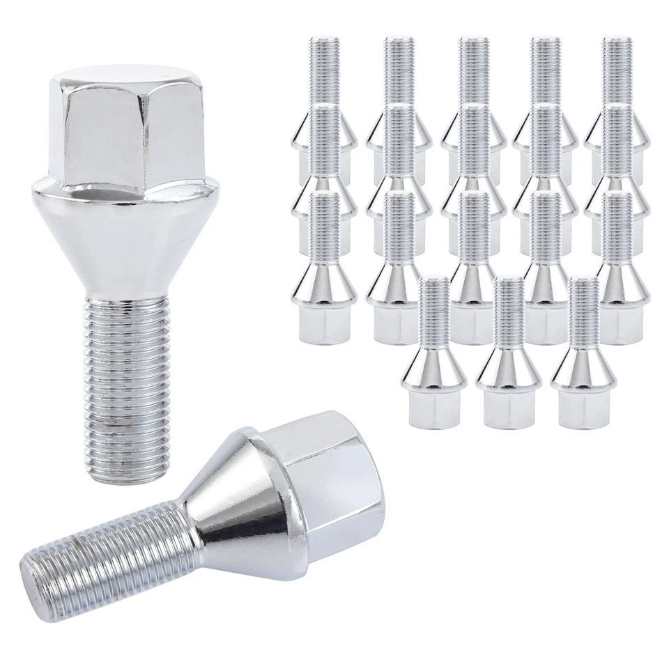 Tuercas de pernos de tuerca 12x1,25 (20) para Dodge Dart 2012-2016 y Chrysler 200 2015-17 Foto 3 de 4