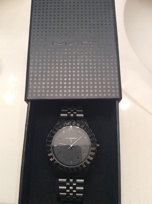 NIB M.A.C. Cosmetics Watch - Employee Holiday Gift - Rare  display picture 1