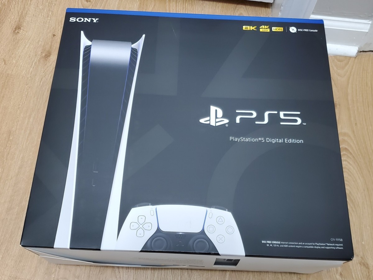 New Sony PS5 Digital Edition Console - SEALED | eBay