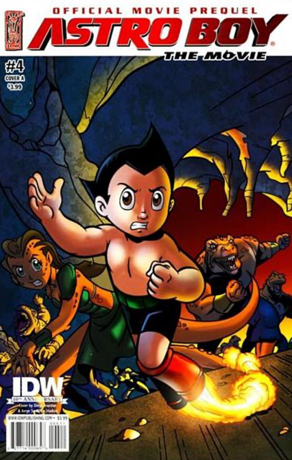 Astro Boy: The Movie: Official Movie Prequel #4A (2009) IDW Comics