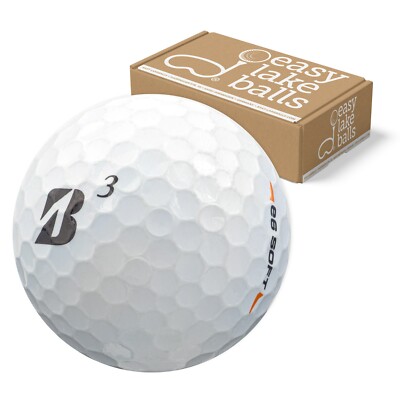25 BRIDGESTONE E6 SOFT LAKEBALLS / GOLFBÄLLE - QUALITÄT AAA / AA