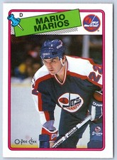 MARIO MAROIS (MISSPELLED MARIOS) 1988-89 O-PEE-CHEE 88-89 NO 233 NRMINT+   41152