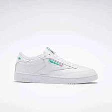 Reebok Club C 85 100000155.AR0456 Classics Sneaker Men White Green Leather Shoes