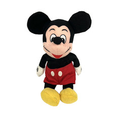 Disney Store Mini Bean Bag Mickey Mouse 9" Plush - No Tags