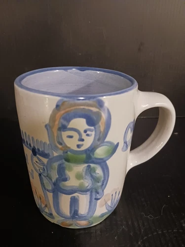 M A Hadley Mug 10oz Farmer With  Rake