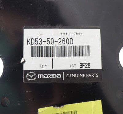 確認用 m97565885736 NEW OEM Mazda Rear Bumper Reinforcement Bar KD5350260D Mazda