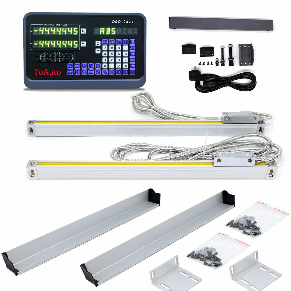 Lathe Dro 1/5um Linear Scale Sensor With 2/3/4 Axis Digital Readout ...