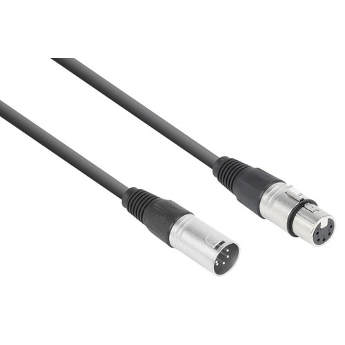 Power Dynamics 177926 5-Pin DMX Cable 3.0m Lighting Control Cable w/ Cable Strap - Picture 2 of 3