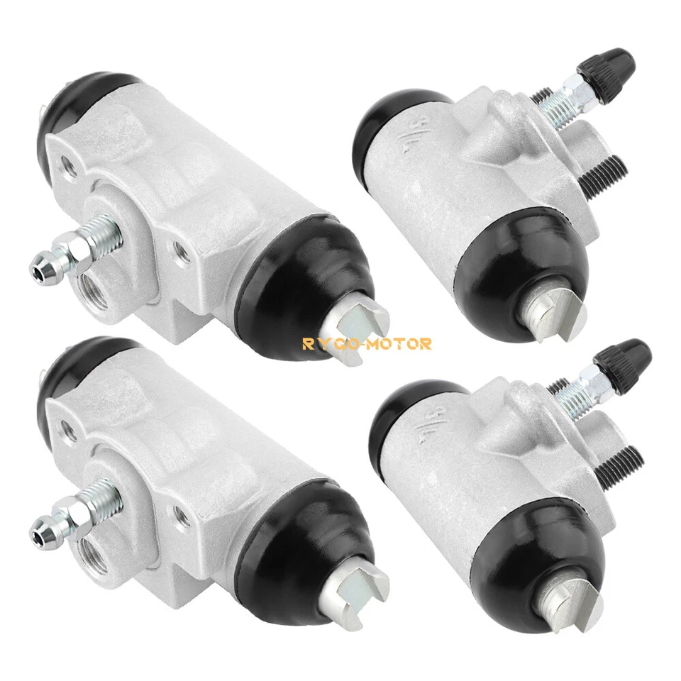 Cilindros de rueda de freno delanteros y traseros los 4 para Kawasaki Mule KAF620 1993-2020 UTV Foto 3 de 4