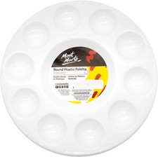Malpalette Rund 17cm  11 Mischmulden,Ideal f�...