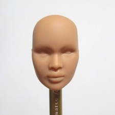 1/6 Doll Head OOAK Face Model Without Hair Unpainted Face