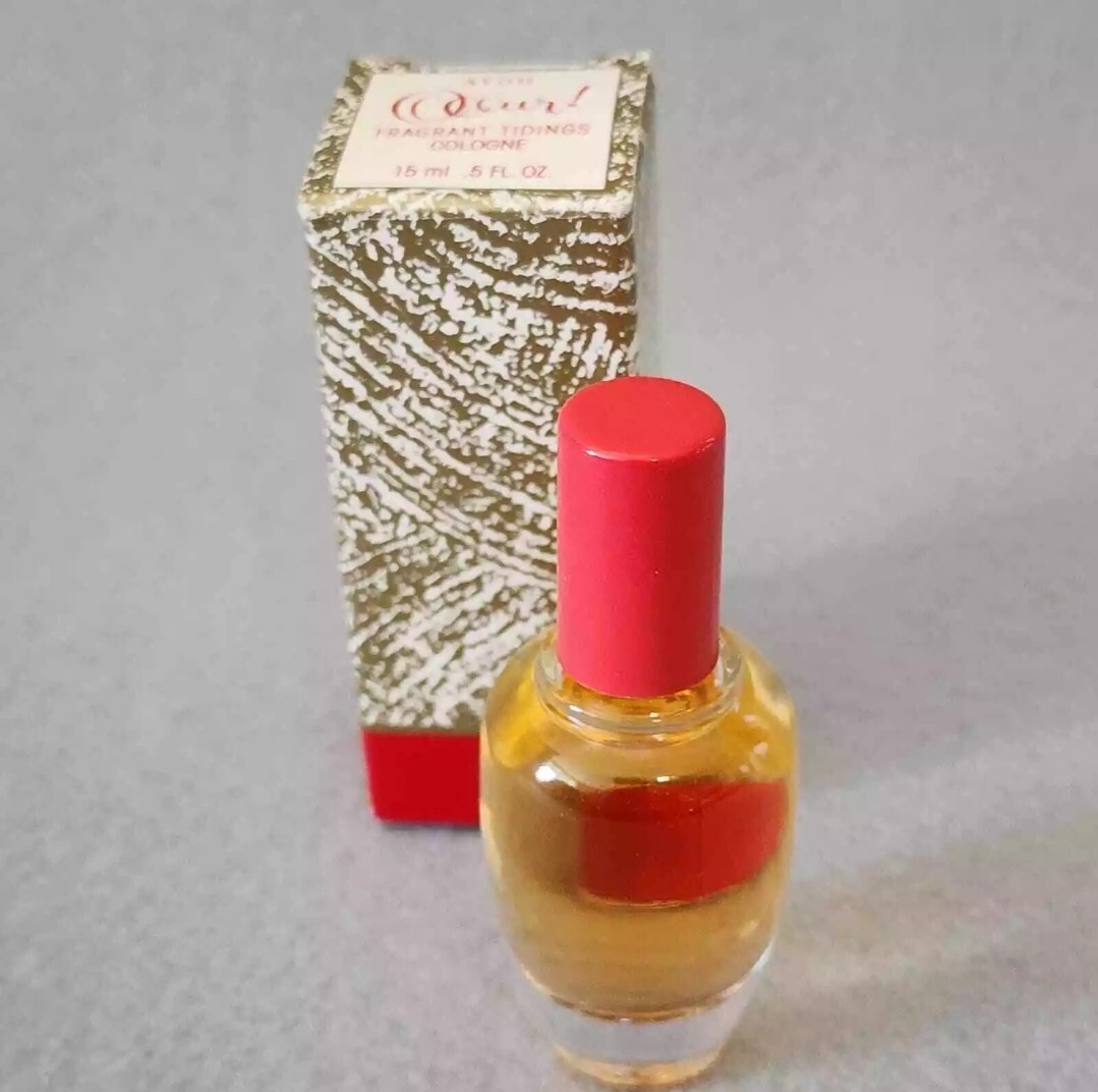 Vintage NOS Avon OCCUR! Fragrant Tidings Cologne Full