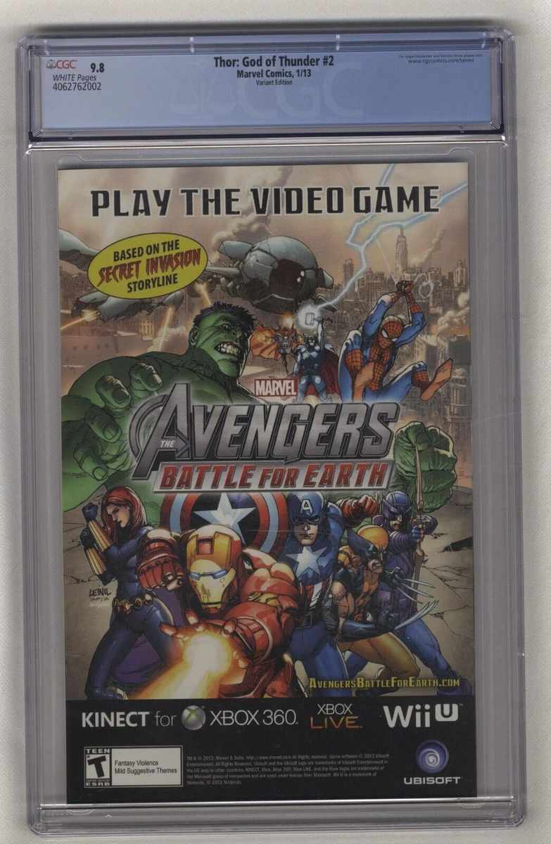 Thor God of Thunder #2 Variant - CGC 9.8 - Marvel - First Gorr the