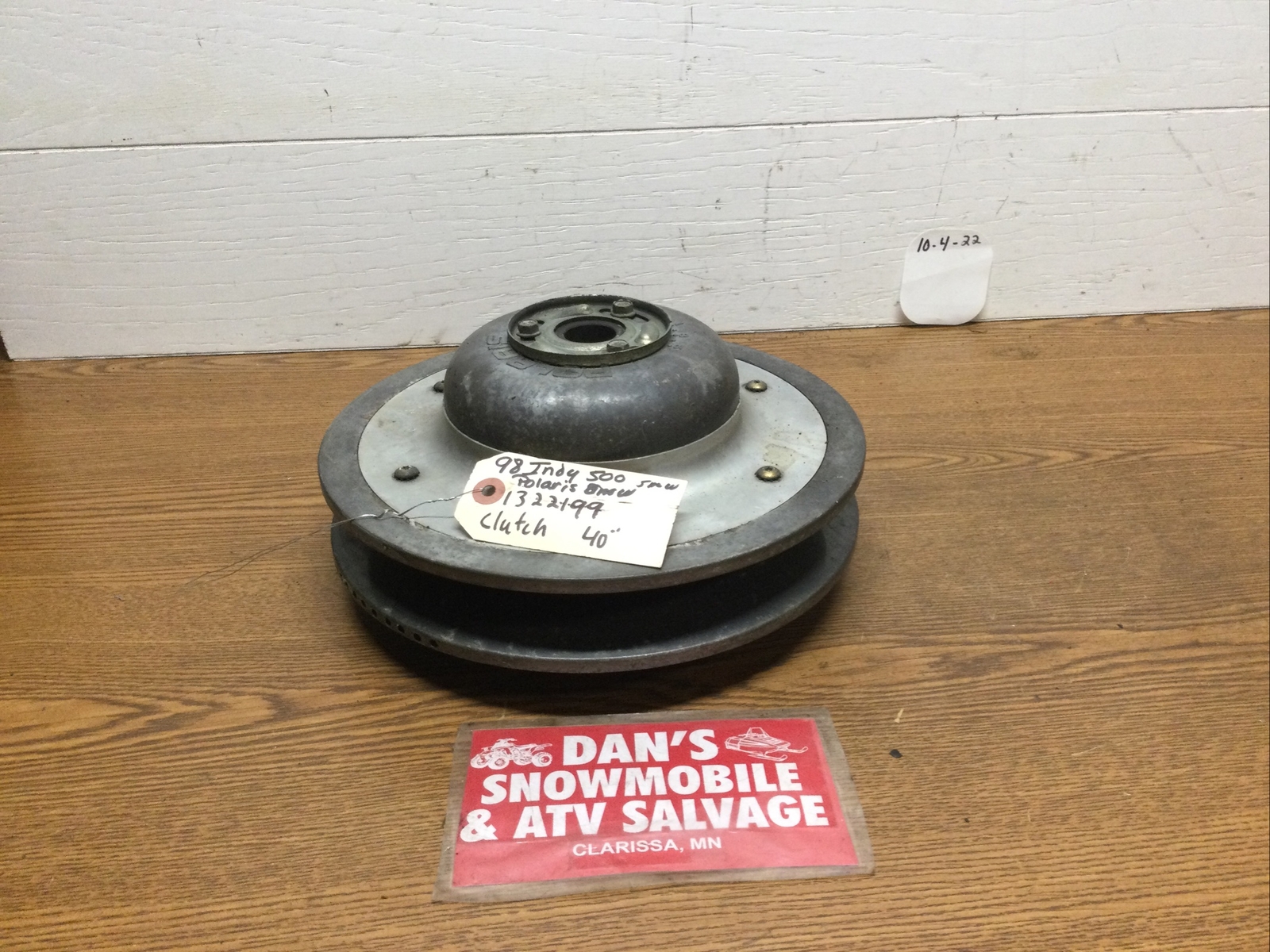 1998 Polaris Indy 500 Snowmobile Clutch #1322199-image