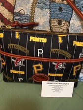 Dooney And Bourke Nylon Pittsburg Pirates Ginger Crossbody NWT