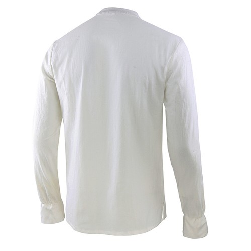 Herren Piraten Schnür T-Shirt Tops Langarm Top Shirt mittelalterlich viktorianisch schmal - Bild 9 von 14