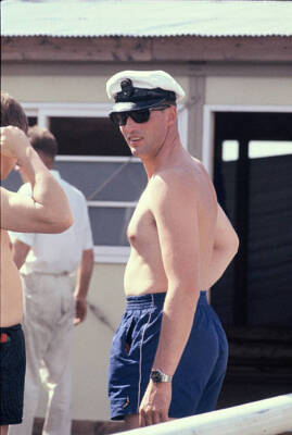 Prince Harald Of Norway Attends A Training Session Ahead Of The 1964 Old Photo 8