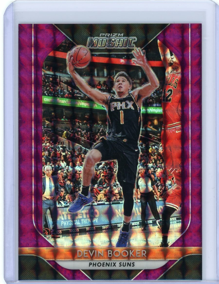 2018-19 Panini Prizm Mosaic Basketball Purple Prizm #23 Devin