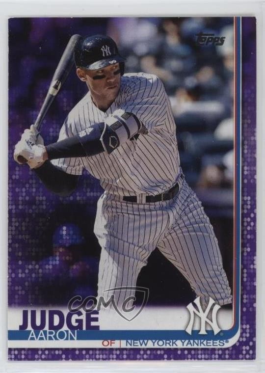 2019 Topps Meijer Purple Aaron Judge #150 ms9