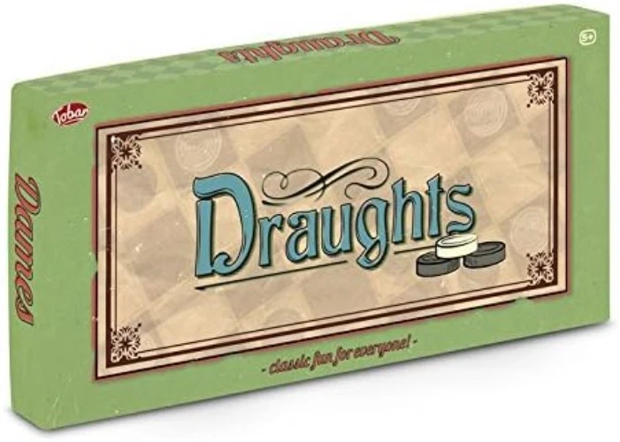 Draughts Classic Edition - Folding Board Game for Engaging Family Gameplay - Image 3 of 3