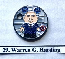 WARREN G. HARDING -Pathtag- *Presidents Club* RARE Hard to get token