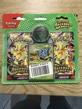Pokemon Ascended Heroes 2 Pack Blister Erika's Tangela Sealed Brandneu